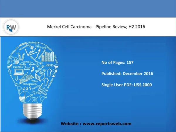 Pipeline Products for Merkel Cell Carcinoma - Overview
