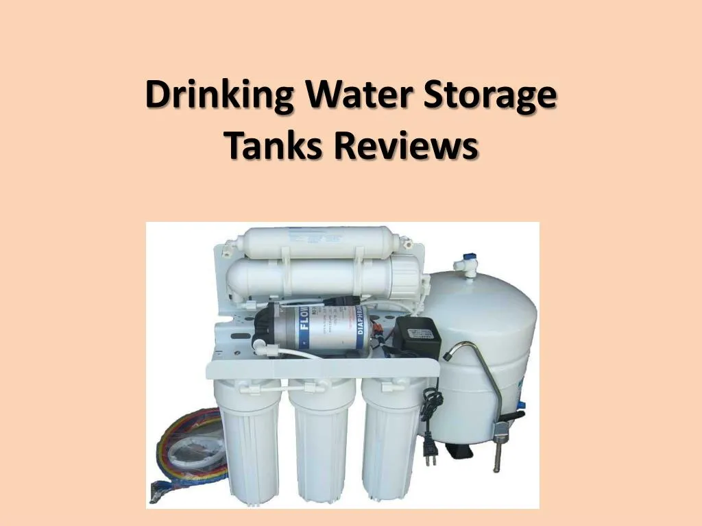 drinking water storage tanks reviews