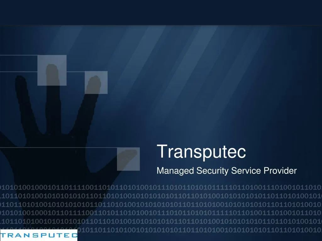 transputec managed security service provider