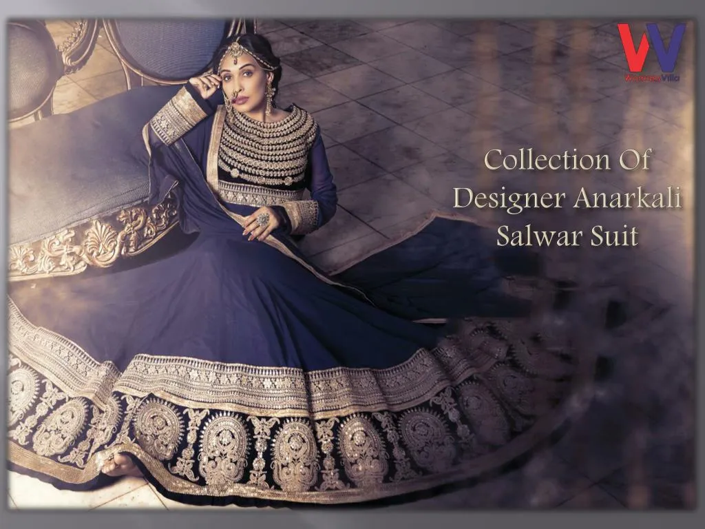 collection of designer anarkali salwar suit