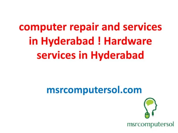 computer desktop and laptob repair services in hyderabad