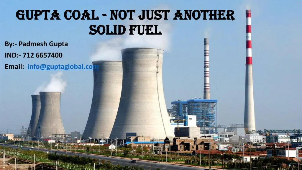 gupta coal not just another solid fuel
