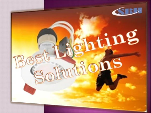 Best Lighting Solutions