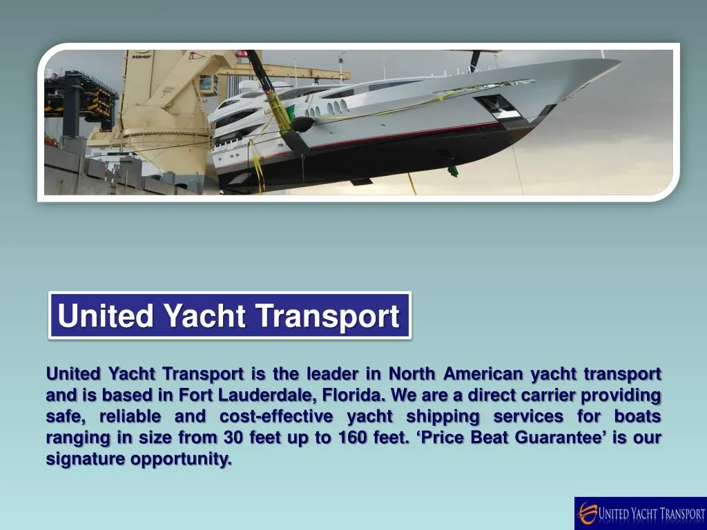 united yacht transport