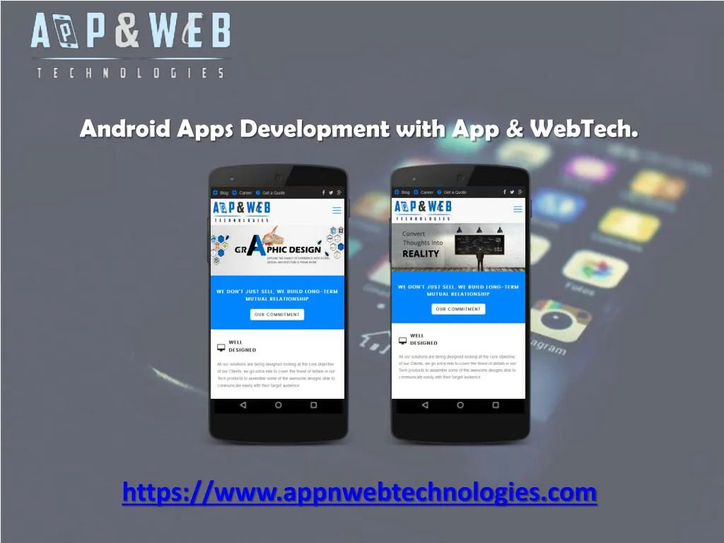 android apps development with app webtech