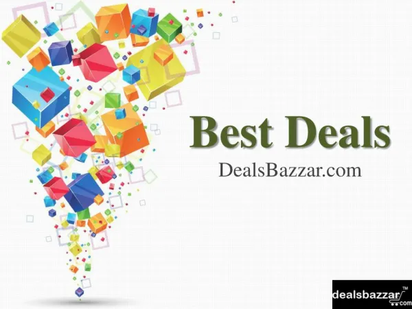 Best Deals, Offers and Discounts from leading online stores in India.