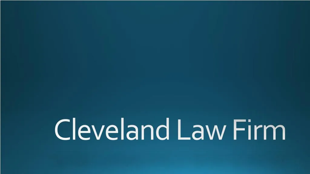 cleveland law firm