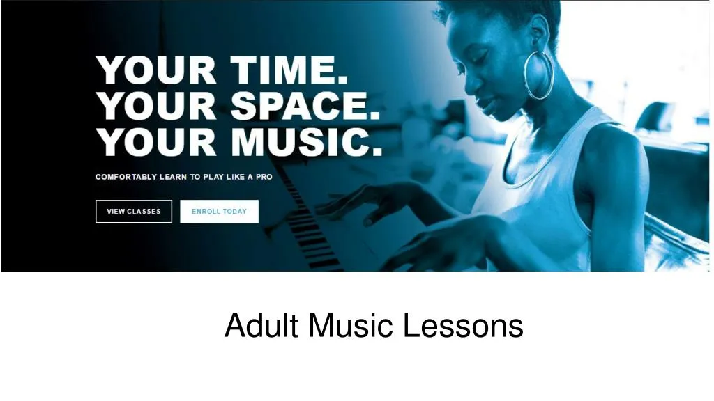 adult music lessons