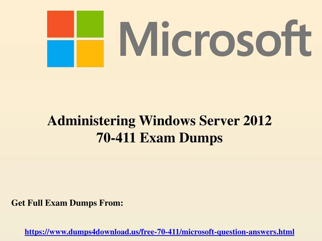 administering windows server 2012 70 411 exam