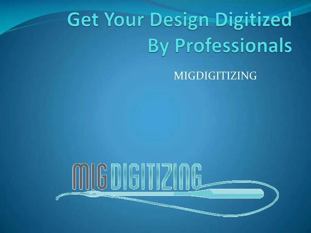get your design digitized by professionals