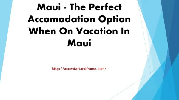 Condo Rentals Hawaii Maui - The Perfect Accomodation Option When On Va