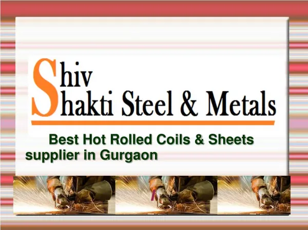 Hot Rolled Coils & Sheets supplier in Gurgaon