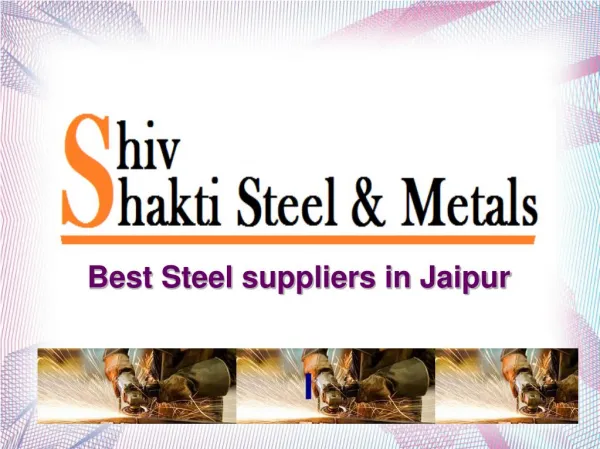 Steel suppliers in Jaipur