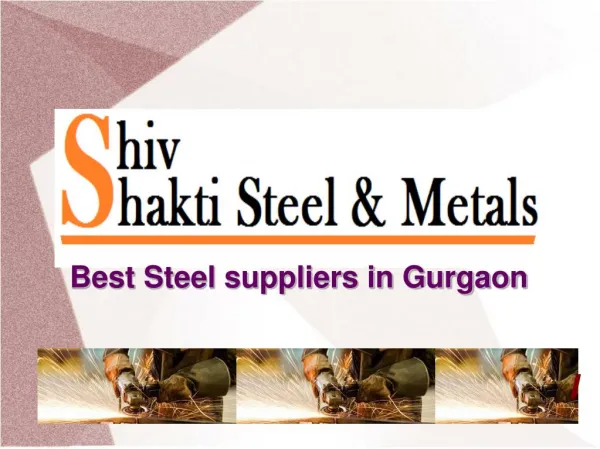 Steel suppliers in Gurgaon