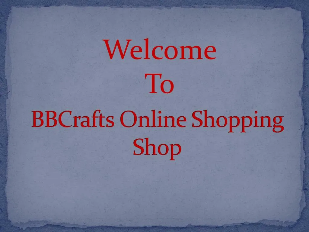 bbcrafts online shopping shop