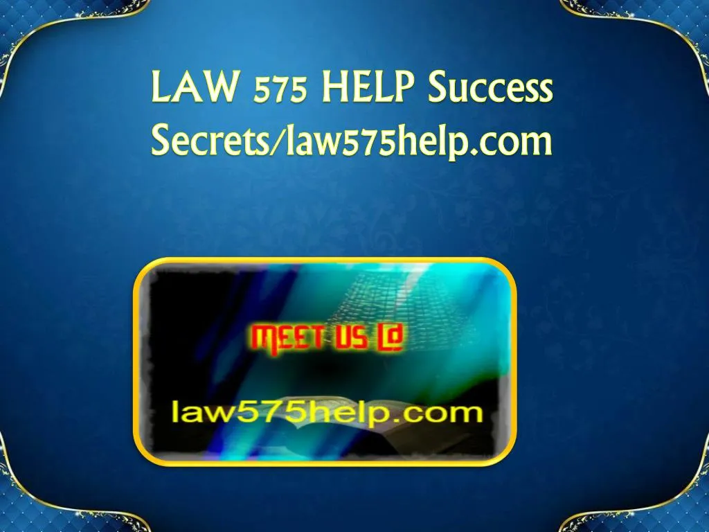 law 575 help success secrets law575help com