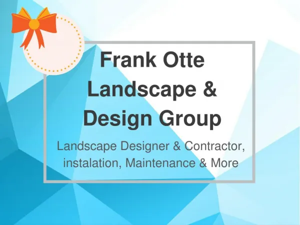 Louisville Landcape Company - Landscape Designer & Contractor, instalation, Maintenance & More