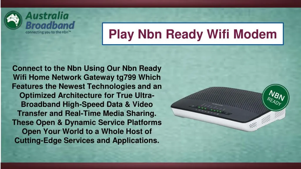 play nbn ready wifi modem