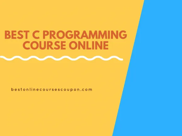 Best C Programming Course Online