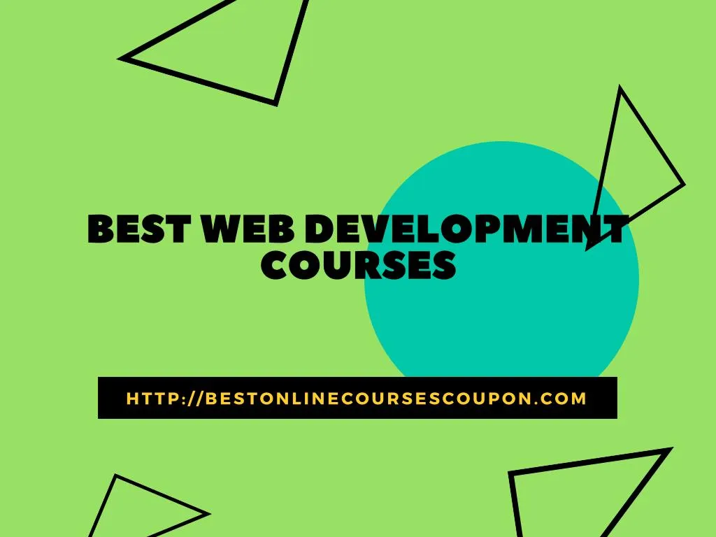best web development c ourses