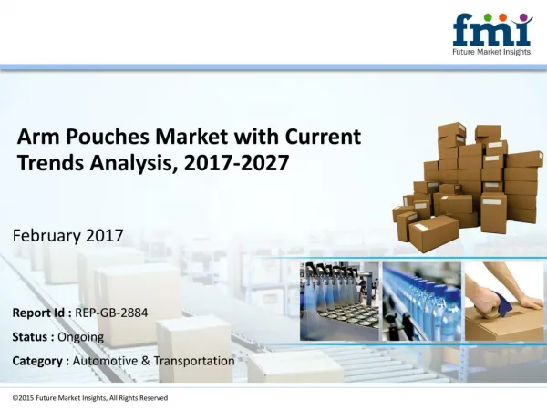 Arm Pouches Market Value Chain and Forecast 2017-2027