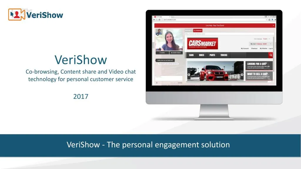 verishow co browsing content share and video chat