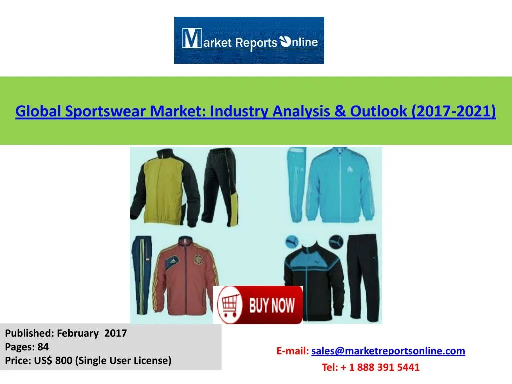 global sportswear market industry analysis