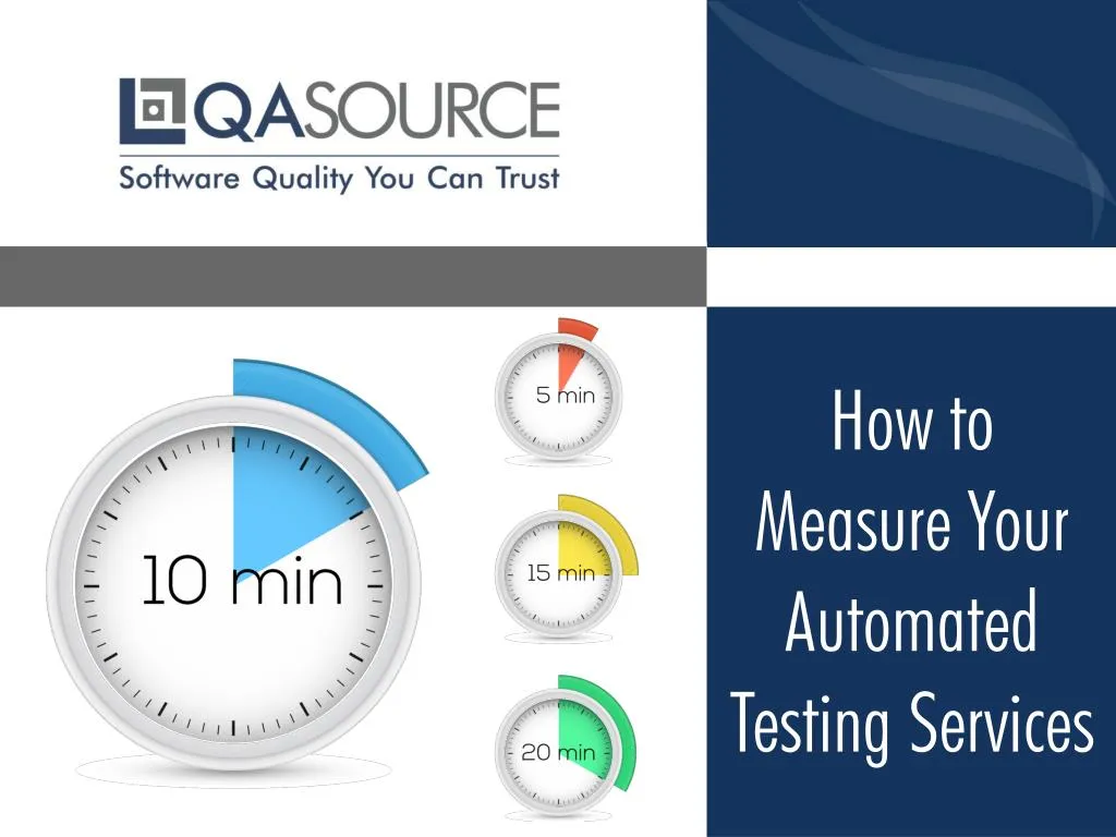how to measure your automated testing services