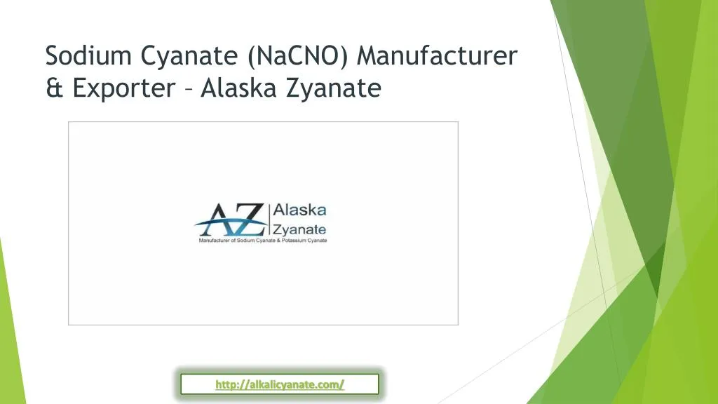 sodium cyanate nacno manufacturer exporter alaska zyanate