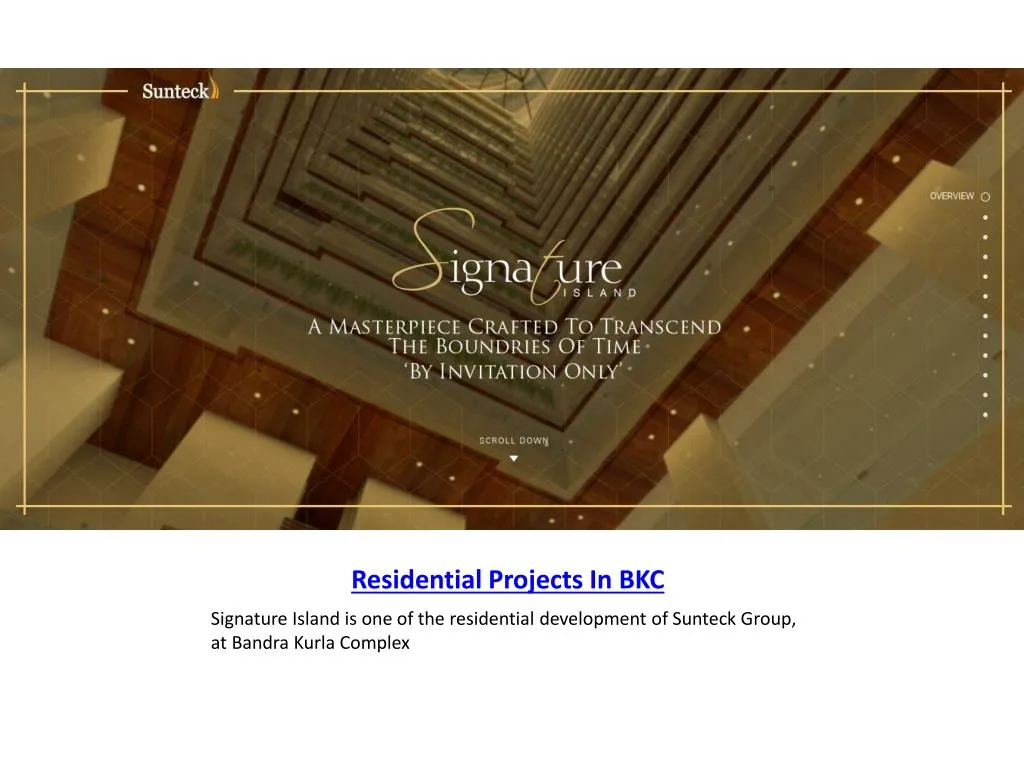 residential projects in bkc
