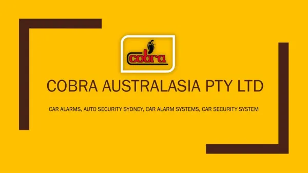 Choosing the best car security system for your car security needs
