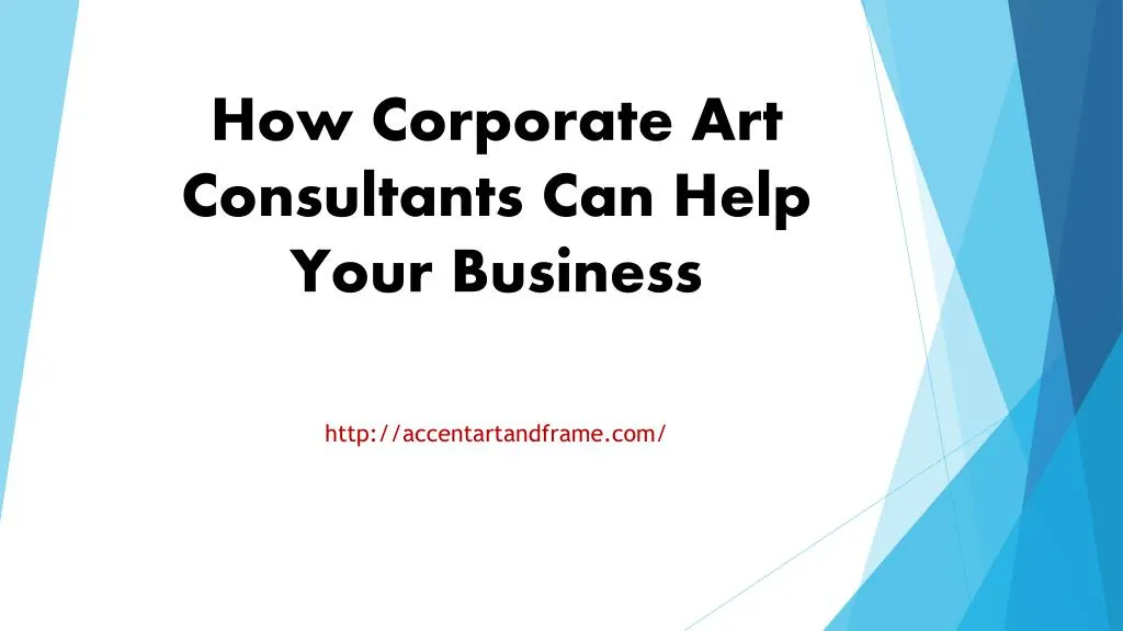 how corporate art consultants can help your business