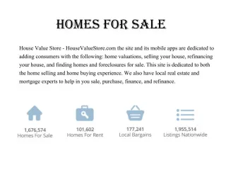 Homes For Sale - slide 1