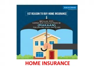 Why should you buy a house insurance policy? - slide 1