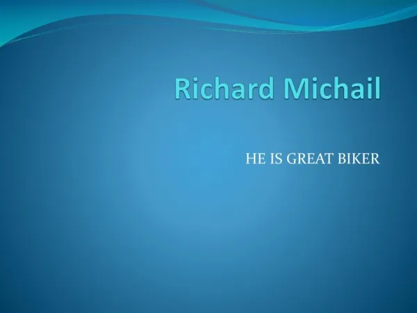 Richard Michail