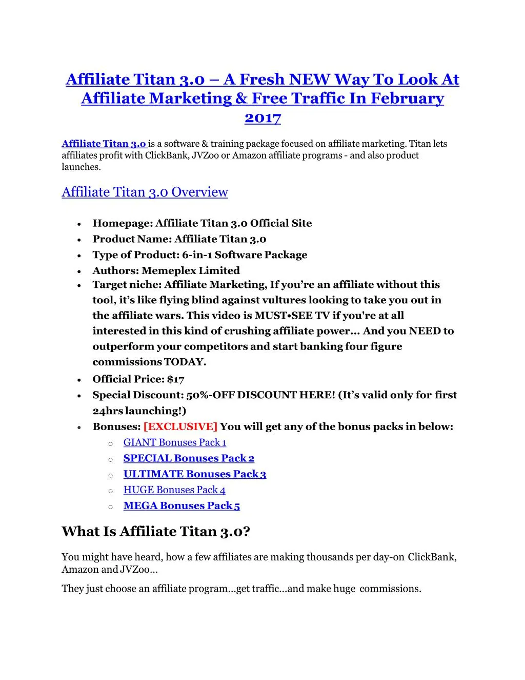 affiliate titan 3 0 a fresh new way to look