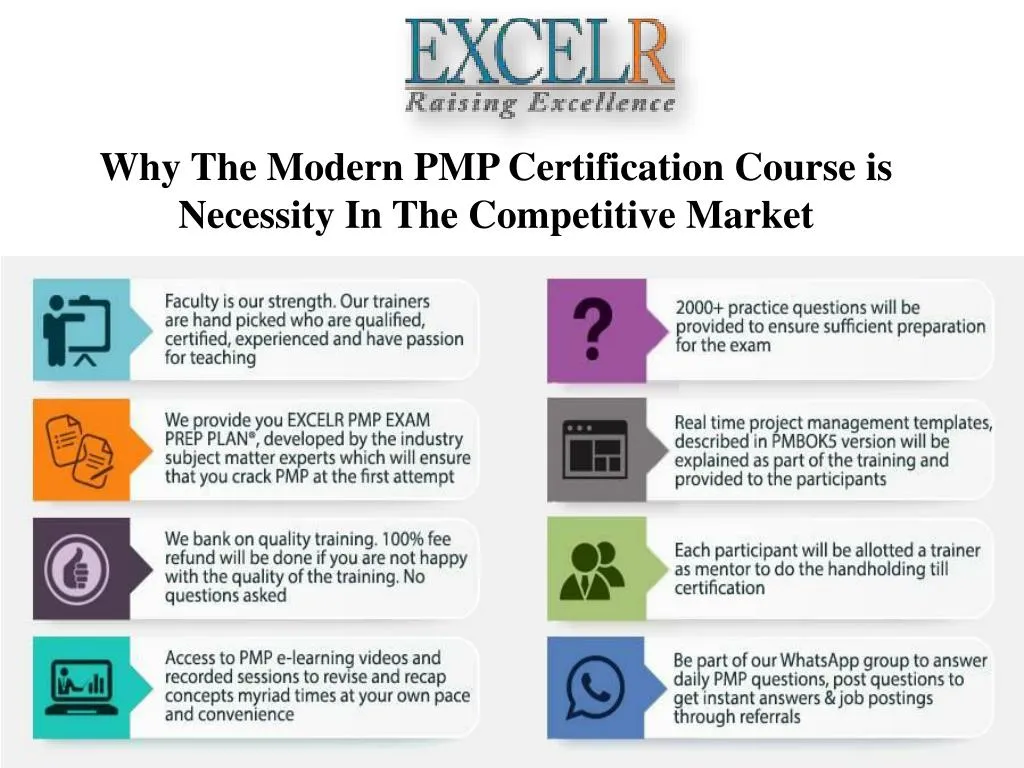 why the modern pmp certification course