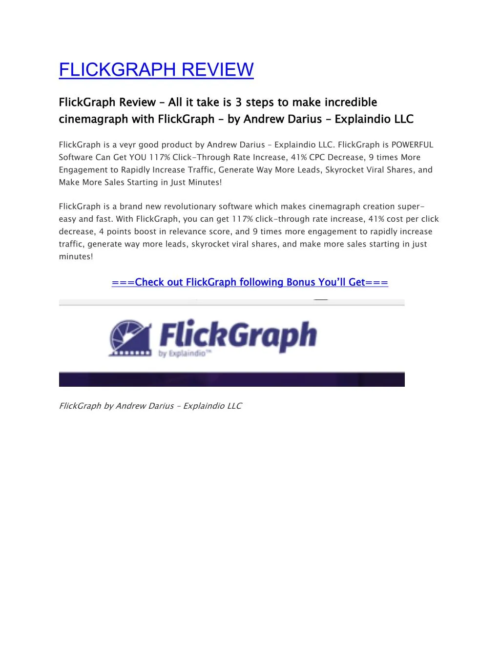 flickgraph review