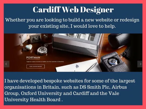 Cardiff Web Development