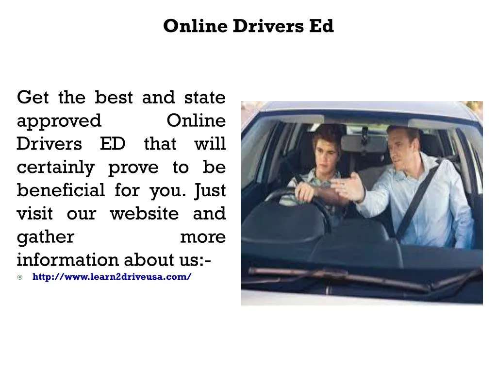 online drivers ed