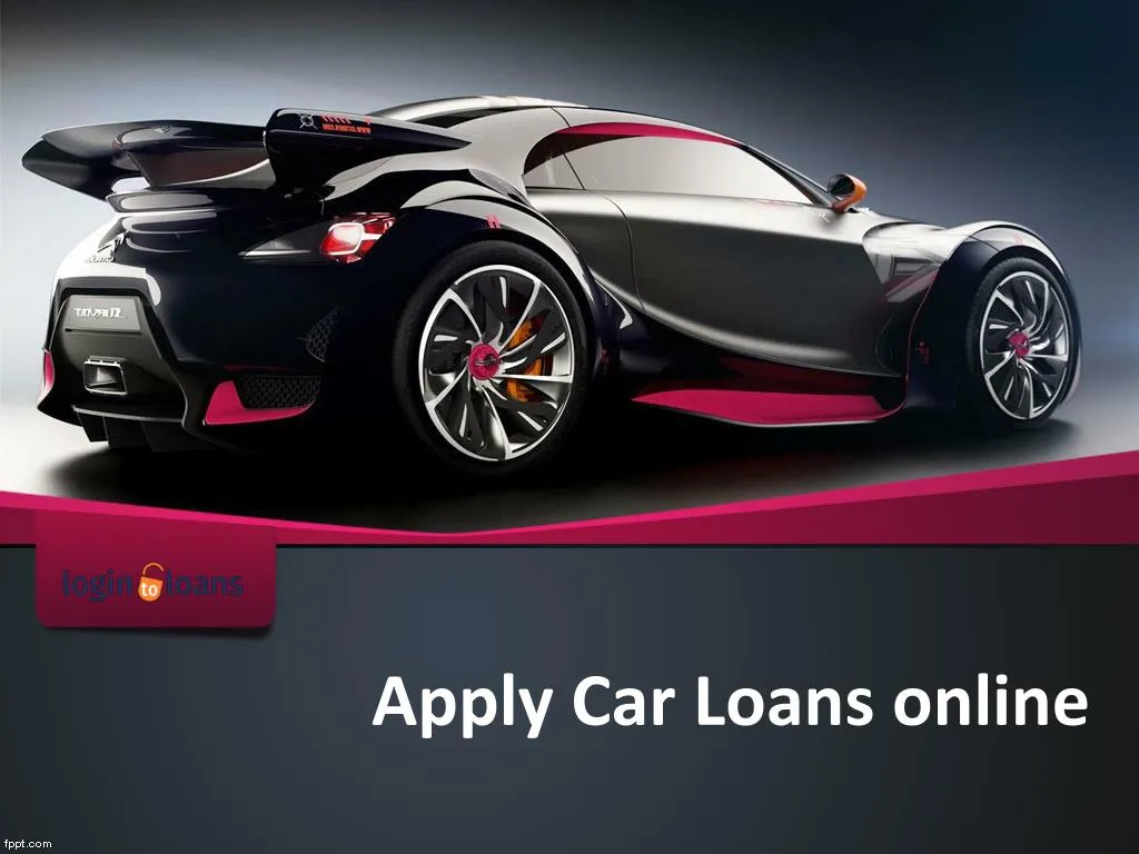 apply car loans online