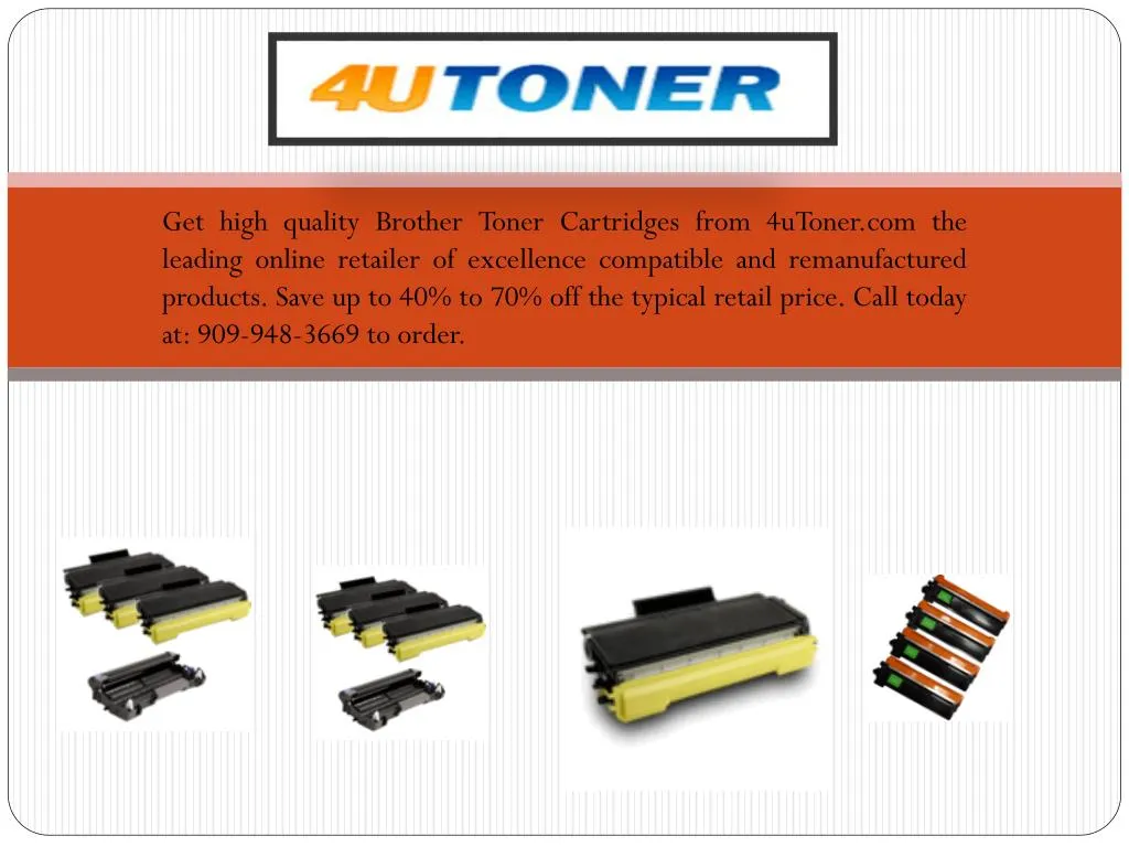 get high quality brother toner cartridges from