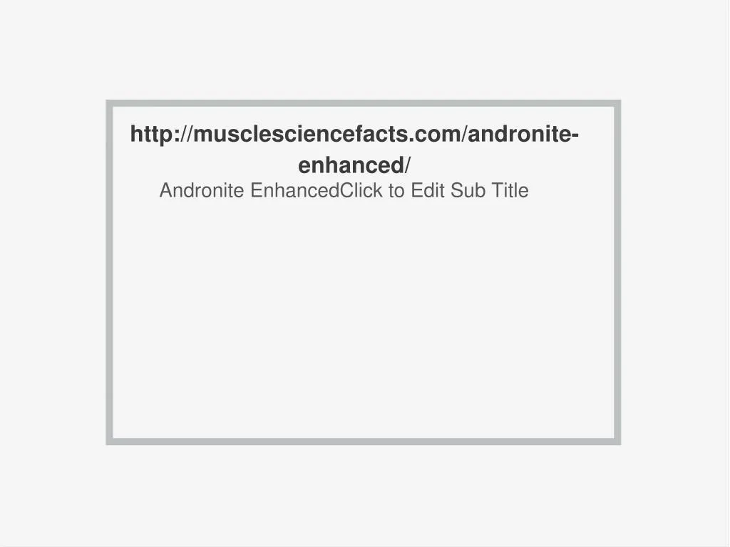 http musclesciencefacts com andronite