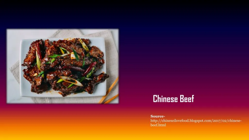 chinese beef