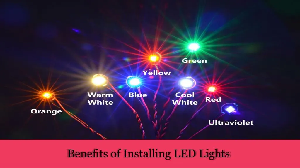 benefits of installing led lights