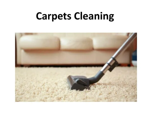 Carpet Cleaning and its Benefits -James Frazermann
