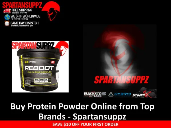Buy Protein Powder Online from Top Brands –Spartansuppz