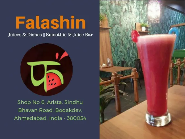 Falashin Juices & Dishes || Smoothie & Juice Bar