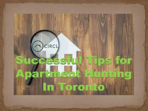 Successful Tips for Apartment Hunting In Toronto