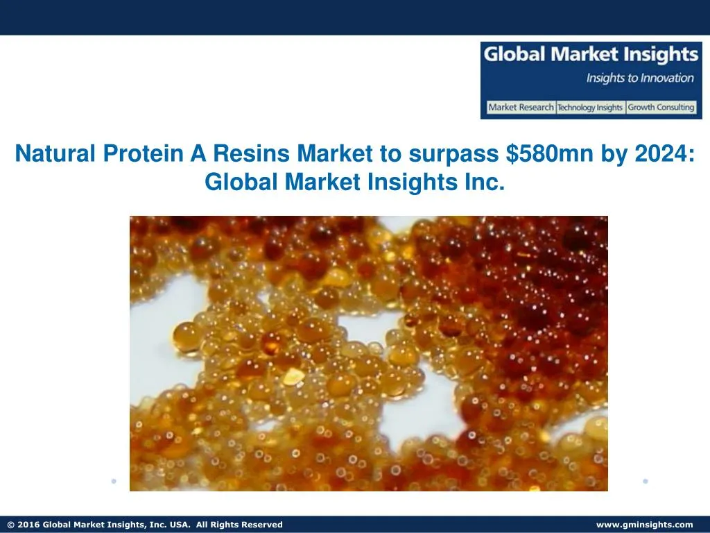 natural protein a resins market to surpass 580mn